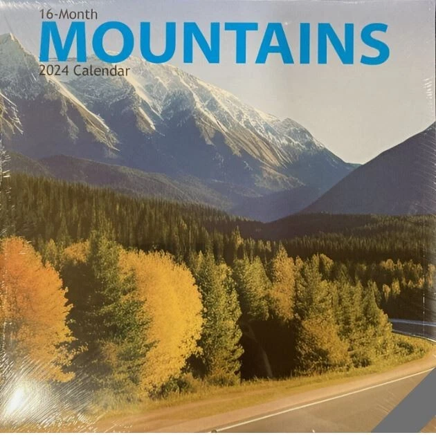2025 MOUNTAINS 16 Month 2025 Wall Calendar 9.04 PicClick