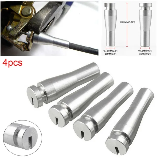 Repair Kit Accessories Parts Silver 02ITR1202DSL 4pcs Aluminum Fittings