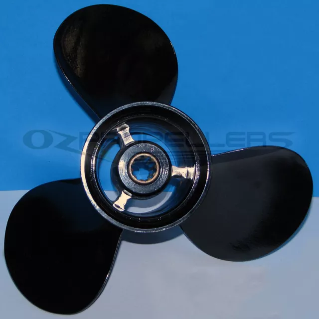 Ozpropeller 9.9 x 11for Mercury Mariner Prop Propeller 25-30hp 3 Blade Alloy