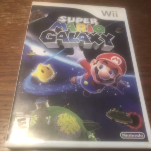 Case Only (NO GAME) Super Mario Galaxy Nintendo Wii