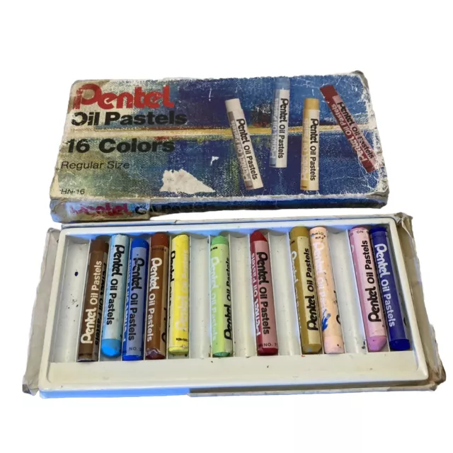 Vintage Pentel Oil Pastels Taiwan