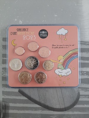 COFFRET MINISET EURO Naissance d'une petite étoile 2023 monnaie de
