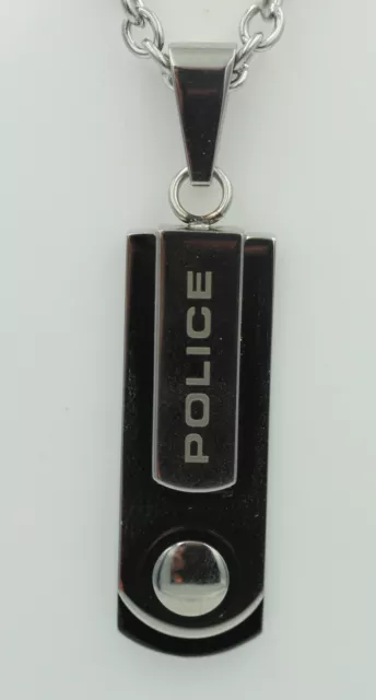 POLICE - Chaîne Trigger, PJ24921PSS-01 Chaîne en Acier Inox Haut Marque Argent 2