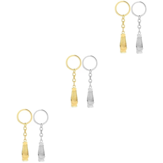 6 Pcs Key Ring Key Decoration Car Keys Keychain Car Key Ring Key Chain