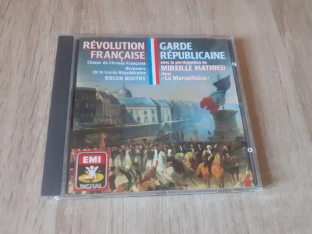 CD ALBUM Révolution Française / 1988