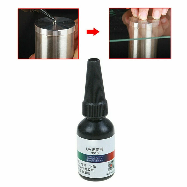 UV GLUE CURING Adhesive Transparent Crystal Glass Fast Repair Liquid