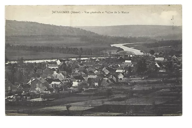 02   Jaulgonne  Vue Generale Et Vallee De La Marne