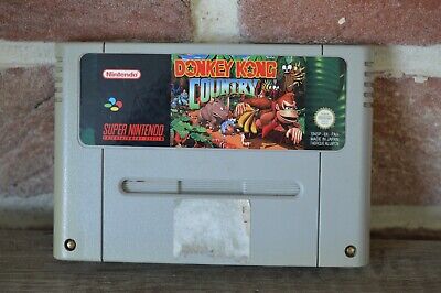 Jeu game Donkey Kong country console Super Nintendo SNES PAL FAH