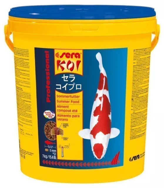 (EUR 5,71 / kg) Sera KOI Professional Sommerfutter 7.000 g