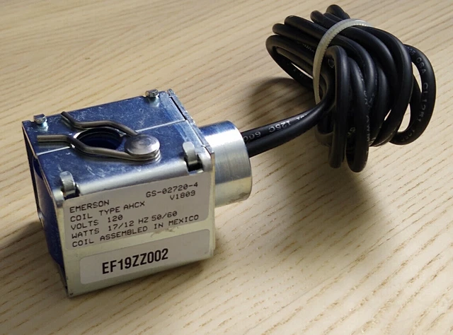 Emerson Solenoid Coil EF19ZZ002 120/50-60