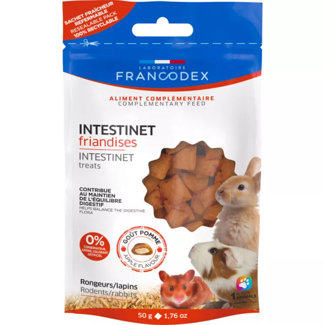 Friandises Intestinet 50 g pour lapins et rongeurs 2