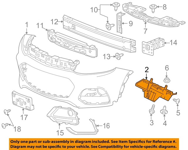 Cadillac GM OEM 17-18 XT5 Front Bumper Grille-Lower Cover 84033182