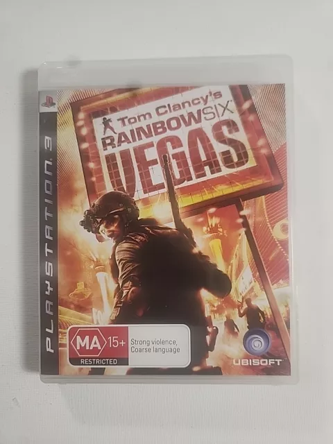 TOM CLANCY'S RAINBOW SIX VEGAS Sony PS3 PlayStation 3 Game