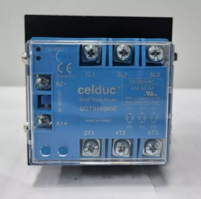 Celduc Solid State Relay SGT944360E+Socket