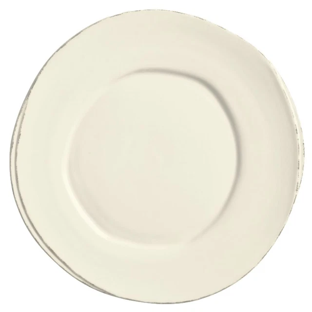 World Tableware FH-503 Farmhouse Cream White 10.5" Plate - 12 / CS