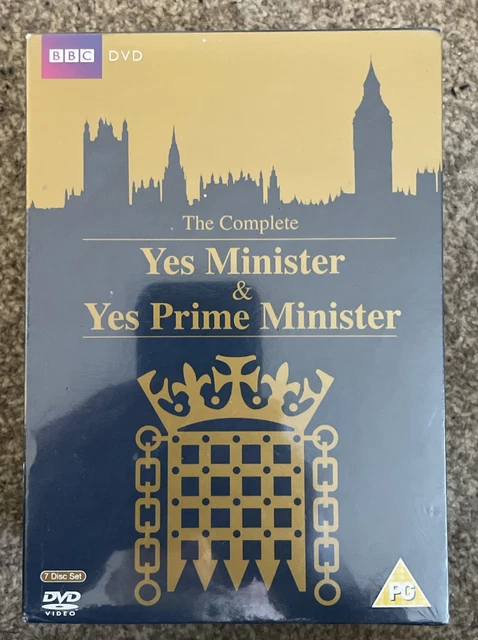 COMPLETE YES MINISTER & Yes Prime Minister DVD Box Set 8 Disc PAL - NEW ...
