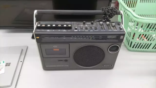 SONY CF-1980 Junk and Parts RADIO CASSETTE RECORDER