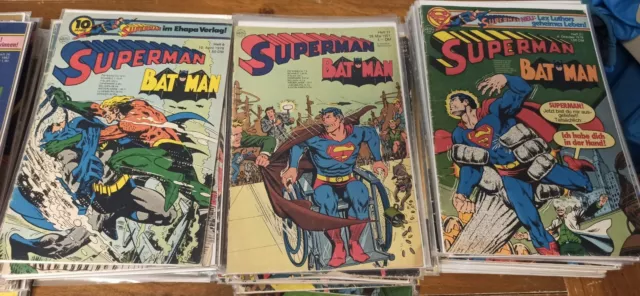 Superman Comic Sammlung von 1970-1984 ca. 180 Stück