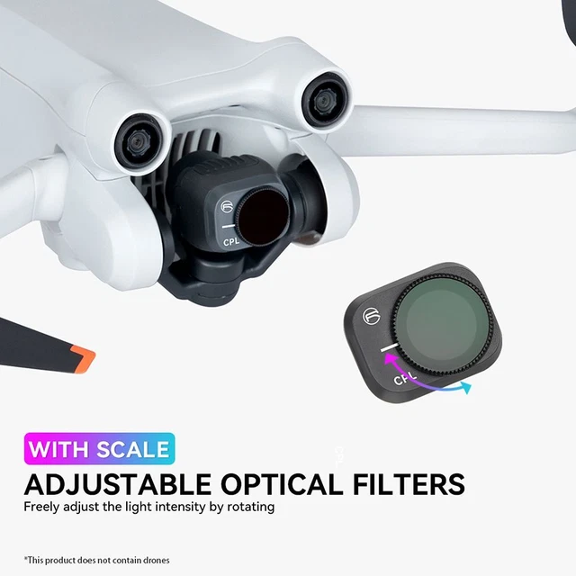 For DJI Mini 3 Pro Glass Filter Lens Filters Polarizer For DJI Mini 3 Pro