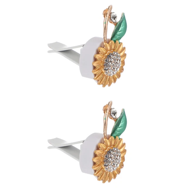2 pz diffusore aromaterapia clip profumo oli essenziali diffusori girasole
