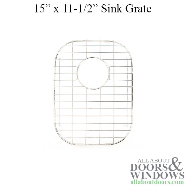 15" x 11-1/2" Kitchen Sink Grate