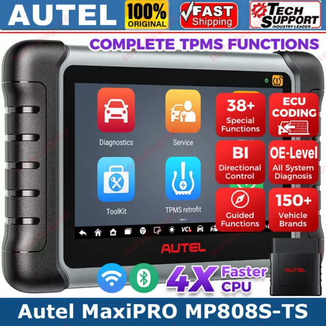 Autel MaxiPRO MP808S-TS Full TPMS Programming Diagnostic Scanner Tool Key Coding