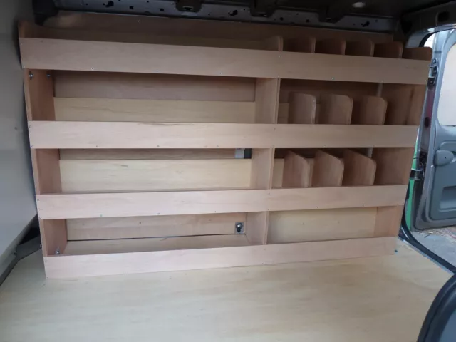 Ford Transit SWB Wooden Racking/Tool Storage/ Shelving