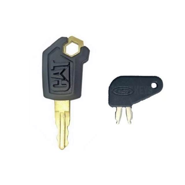 Ignition Key set  For CAT Caterpillar Equipment ignition 5P-8500 & 8H-5306