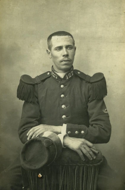 Photo CDV Ancienne Portrait Homme En Costume – Valenciennes 1870 – Bernard & Nugues – Original