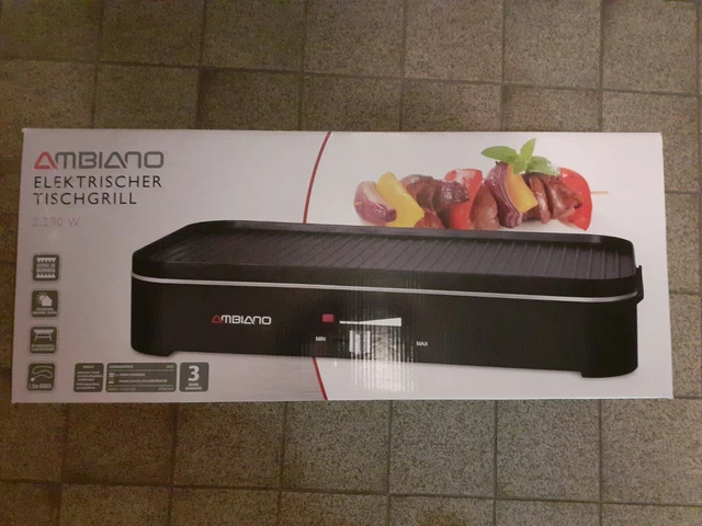 Ambiano Elektrischer Tischgrill Mit Gestell Ovp
