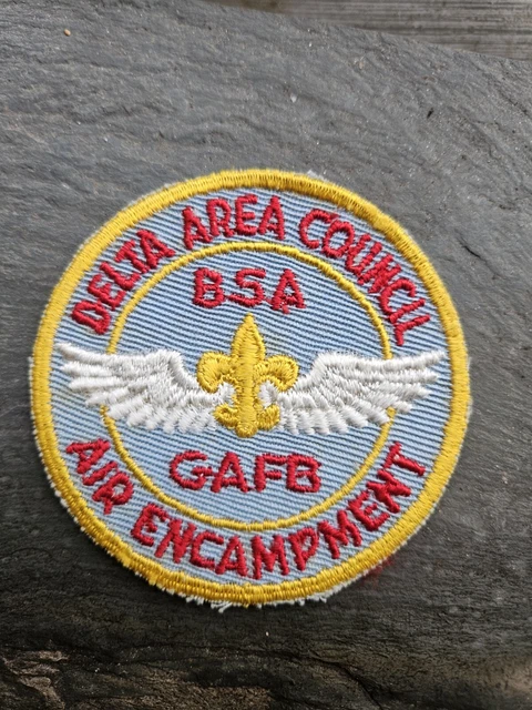 Explorer Air Encampment Patch 1960ish Greenville AFB MS Region Five Delta Area