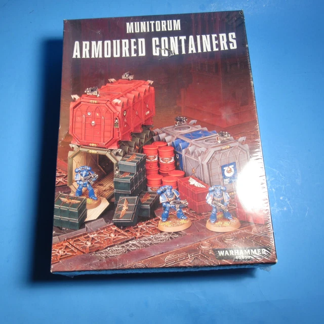 GW WARHAMMER 40K Munitorum Armoured Containers In Box d03 £40.13 ...