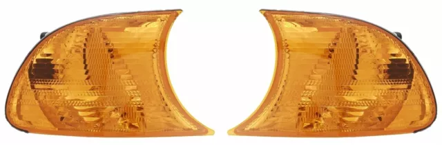 2 CLIGNOTANTS AVANT AMBER BMW SERIE 3 E46 COUPE PH2 320 Ci 09/2001-03/2003