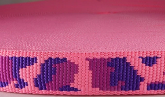 1m rosa Tarnung 20 mm Polypropylen Gurtband