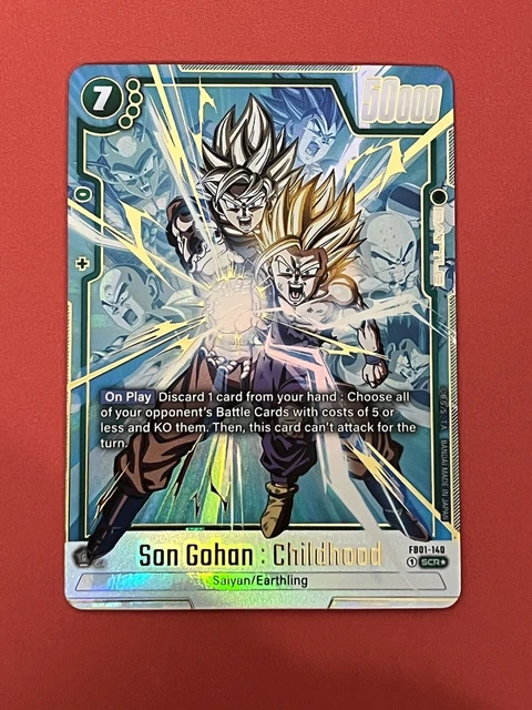 Carte Son Goku (Alt Art) FB01-001 L - Awakened Pulse, Dragon Ball Fusion World JP