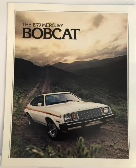 Vintage 1979 Mercury Bobcat Car Advertising Dealer Brochure