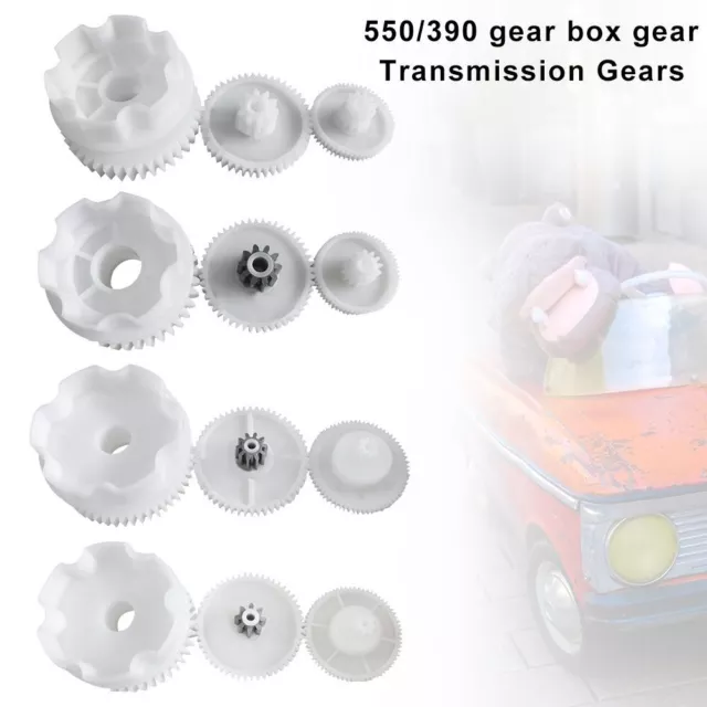 550 Gearbox Gear for 390 Gearbox for Electric Baby Cars Plastic Gear