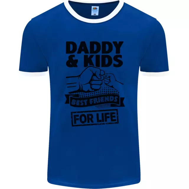 T-shirt da uomo Daddy & Kids Best Friends Fathers Day fotoL 2