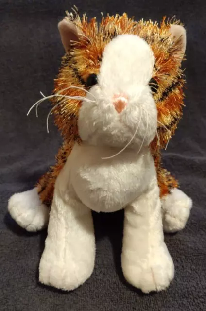 Ganz Webkinz Striped Alley Cat Plush HM042 Stuffed Animal Toy No Code
