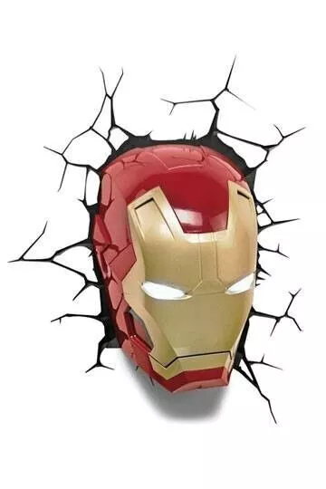 Masque Marvel "Iron Man" 3D LED