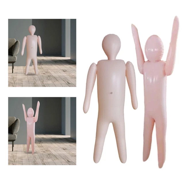 INFLATABLE FULL BODY Dead Body Prop Display Model, Blow Mannequin ...