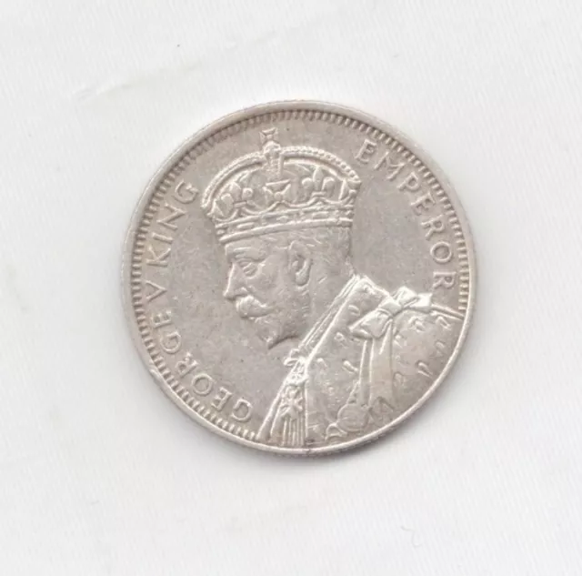 Mauritius Silver 1936 1/4 Rupee-Lot B4