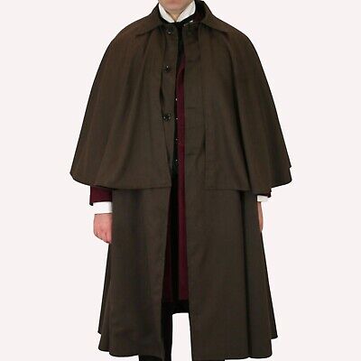 Inverness Cape - 100% Wool Inverness Cape lends the shrewd-thinking gentleman