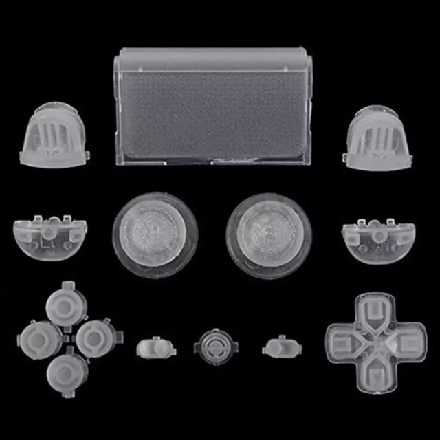 Full Set Buttons Cap Replacement Parts for Sony PS4 Controller Game Accessories