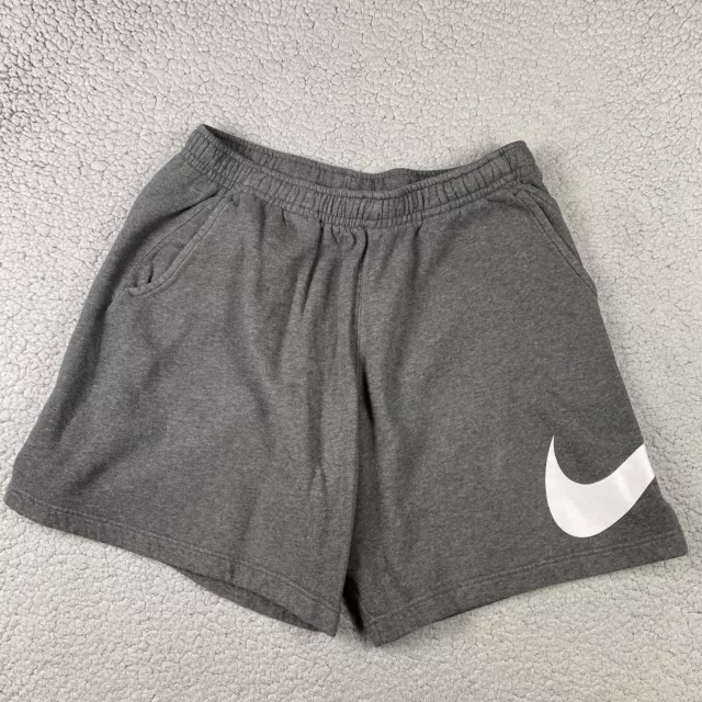 Nike Sportswear Club Men's XL Graphic Shorts Gray Cotton sweatshorts BV2721