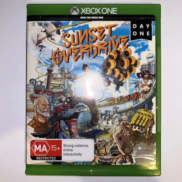 Sunset Overdrive [ DAY ONE Edition ] (XBOX ONE) unsealed but new pics