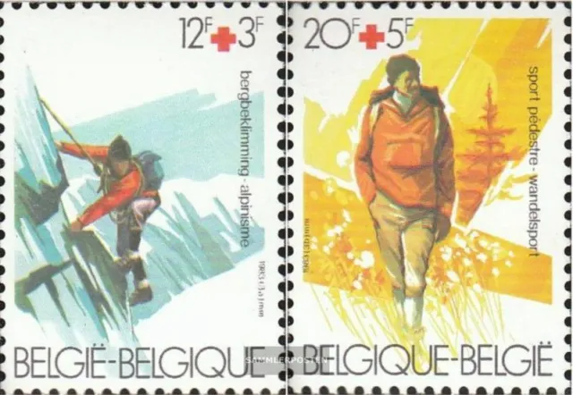 Belgien 2134-2135 (kompl.Ausg.) postfrisch 1983 Rotes Kreuz