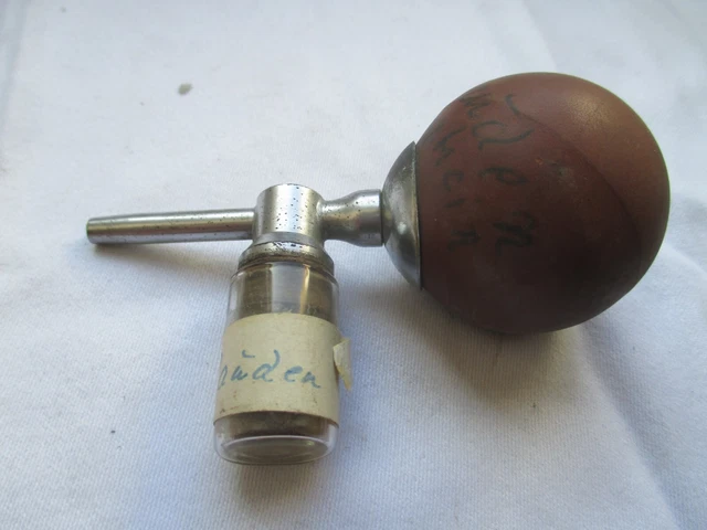 Historische Instrumente Zahnmedizin - Sprüher wahr. für Laudanum - um 1940