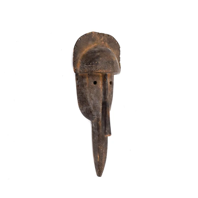 Senufo Mask Cote D'Ivoire African Art Mid 20th Century