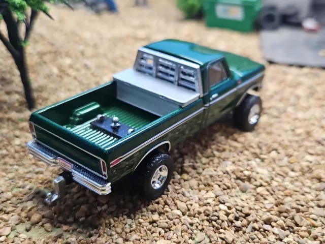 Custom Made 1979 Ford F-250 4x4 Greenlight Pickup Truck 4wd Ertl Farm Dcp 1978